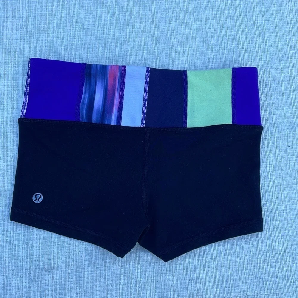 Lululemon Boogie Short Black Quilt 5 Size 4 Style Number: W7284S